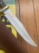 Puma SGB Knife: Puma SGB Bowie with Jacaranda Wood Handle in Leather Sheath