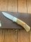 Puma Knife: Puma Original Scrimshawed Puma Roe Deer 4 Star Folding Lock Blade Knife with Presentation Box