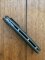 Ontario Knife Company ON8874TC Plain Brushed Silver Edge Folding Knife with Olive Drab Handle