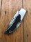 Puma Knife: Puma Mint 280851 Brushed Aluminium/Stainless/Rubber Lord Folding Lock Knife