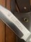 Puma Knife: Puma Lightly Used 1990 Bowie Handmade Knife with Stag Antler Handle & Original Puma Sheath
