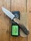 Puma Knife: Puma IP Companion Folding Knife with Buffalo Horn Handle and Pouch