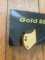 Puma Knife: Puma Rare 1988 Commando 24 Carat GOLD 88 Model Lock back Knife with Black ABS Handle & Original Box #44882