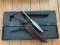 Puma Knife: 2008 Puma Rare German Cougar Stag Antler Knife in Original Wooden Box