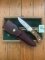 Puma Knife: Puma Original 1986 4 Star Fixed Blade Knife with Walnut Handle in Original Wooden Box #20861