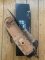 Ontario 2021 Model Pilots Survival Knife Straight Edge Knife with Leather Handle and Leather Sheath
