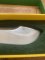 Puma Knife: Puma 6375 Rare 1983 White Hunter Knife with Jacaranda Handle Original Plastic Box & Matching Warranty