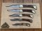 Puma Knife: Collectable Circa 1970'S-80'S Rare 5 Piece Folding Knife Set