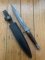 COMMANDO BLADED KNIFE WITH 200 LAYER DAMASCUS BLADE AND ROSEWOOD HANDLE