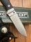 Cudeman Model 120-M MT-5 Fixed Blade Survival Knife with Leather Sheath