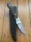 MAFFI SYDNEY AUSTRALIA Brown Handled Fixed Blade Knife With Sheath