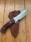 J. ZEMITIS Australian Made Hunting/Utility Bladed Fixed Blade Knife.