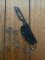 USA Made Nemesis 2-Zero (NK-14) Small Black/Grey Anodised NECK/BOOT KNIFE