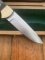 Puma Knife: Puma Original 1979 4 Star Fixed Blade Knife with Black Ebony Layered Handle in Original Wooden Box #13971