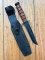 Ka-Bar Knife: Kabar USMC Special Edition Short Plain-edge blade with Hard Sheath