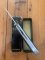 Puma Knife: Puma 230400 FLASH Brushed Silver Black Rubber Linerlock Folding Knife
