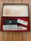 Schrade Vintage Limited Edition SC500 USA-Made Scrimshaw Large Moose Folding Knife, Box and Leather Pouch