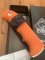 Puma Knife: PUMA IP Smart Hunting Orange Handle Fixed Blade with Gut Hook Knife & Kydex Sheath