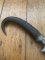 1970's THUR WALD Solingen Jagdnicker Knife with Chamois Handle & Sheath