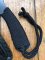 Kizlyar Knife: Kizlyar PIRANHA Hunting Knife with Black Leather Sheath