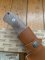 LionSTEEL Italy. Model M3 CVN Natural Canvas Micarta Handle with Leather Sheath