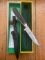 Puma Knife: Puma 1980's Gnicker Knife with Stag Handle & Original Green & Yellow Box