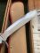 Puma Knife: Puma Original 1987 SEA HUNTER 17 6363 in Original Sheath and Matching Wooden Box