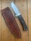 Wally Bidgood Australian Made Fixed Blade Hunting Knife