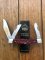 Puma Knife: Puma Original Stockman Knife with Bright Red Jigged Bone Handle
