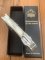 Puma Knife: Puma Custom Stag Antler Handled Lock Back Folding Knife & Saw Blade