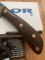 Condor Tool & Knife Company El Salvador NESSMUK Knife with Leather Sheath