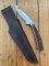 Puma Knife: Puma 2003 Pro Hunter Gut Hook Knife with Stag Handle & Leather Sheath