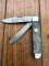 Puma Knife: Puma Trapper Lockback Knife with Green Smooth Bone Handle