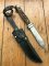 Puma Knife: Puma USED 1983 Jagdnicker 3587 Knife with Stag Antler Handle & Original Sheath