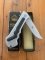 Puma Knife: Puma 230400 FLASH Brushed Silver Black Rubber Linerlock Folding Knife