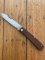 Puma Knife: Puma 644 Original Folding Pocket Knife with Jacaranda Handle Circa 1982 Model