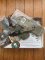 ESEE Knives- ESEE-3 Knife with Ivory Beige Micarta Handle & OD Green Kydex Sheath