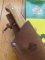 Puma SGB Knife: Puma SGB Bowie with Olive Wood Handle in Leather Sheath