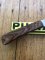 Puma Knife: Puma 644 Original Folding Pocket Knife with Jacaranda Handle and Box