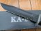 Ka-Bar Knife: Kabar D2 Extreme Combat Serrated Blade Utility Knife with Kydex Sheath