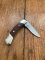 Buck Knife: 2006 Buck 505 Knight Small Single Blade Pocket Knife With Rosewood Handle