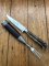 Puma Knife: Rare Nicker Knife with Built in Fork Set