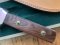 Puma Knife: 1989 Puma Big Big Bowie knife with Wooden Handle in original Wooden Box #45982