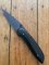 LONE WOLF KNIVES: RARE USA CPM-S30V DIABLO FOLDING LOCK KNIFE WITH MICARTA HANDLE