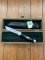 Puma Knife: Puma 1990 European Wildlife Collection 'ROE Deer Buck' Jagdnicker Knife with Ebony Handle Display Box and Warranty 169/200