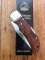 Puma Knife: Rare Puma THUYA Folding Knife with Root Wood Handle in original Black Box