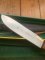 Puma Knife: Puma 1987 FAHRTENMESSER Jacaranda Wood in Original Sheath and Plastic Box with Tag