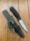 MORA Swedish Made Clipper Hunting Knife with Rubberised Handle Plastic Sheath and Fire Starter