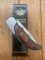 Puma Knife: Rare Puma Gentleman 24 820 Folding Knife with Pakkawood Handle in Black Box #31791