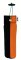 Dog Training Dummy: 450g (1lb) Eclipse Black/Orange dummy